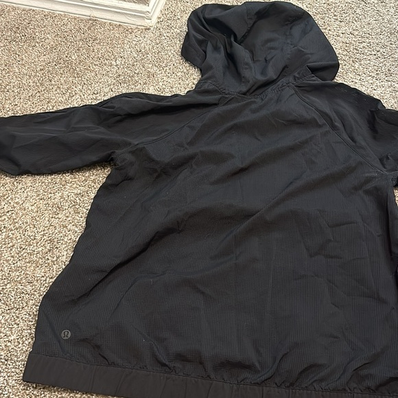 Lululemon black half zip windbreaker - Picture 3 of 4